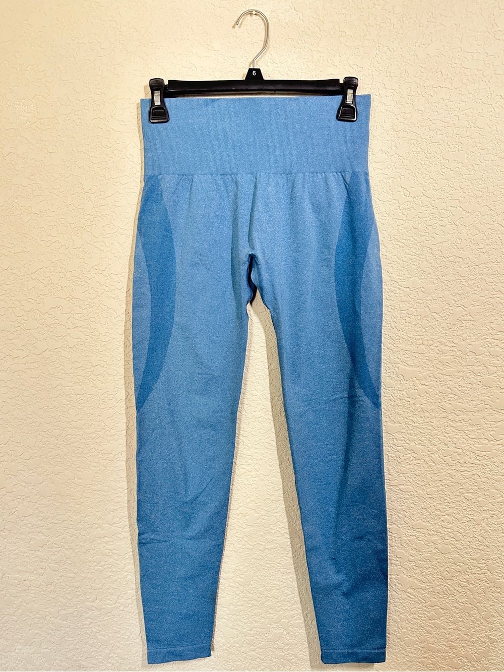 NVGTN Sky Blue High-Waist Seamless Leggings